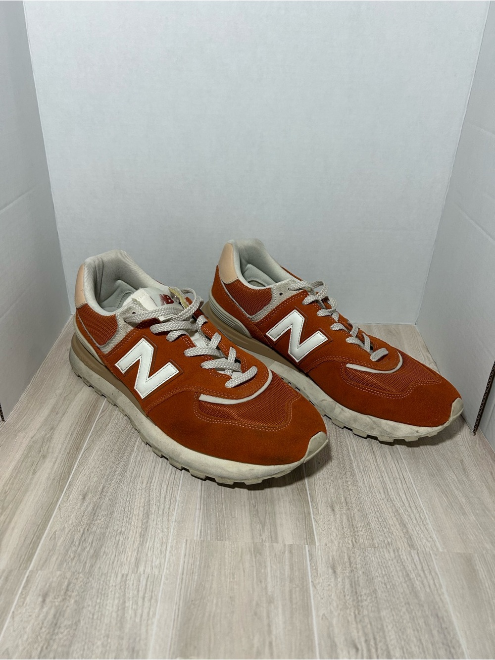 New Balance | 574 Lace Ups Suede Rust Oxide Men's Size 13